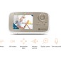 Motorola VM483 Baby videoskærm 300 m FHSS Guld, Hvid